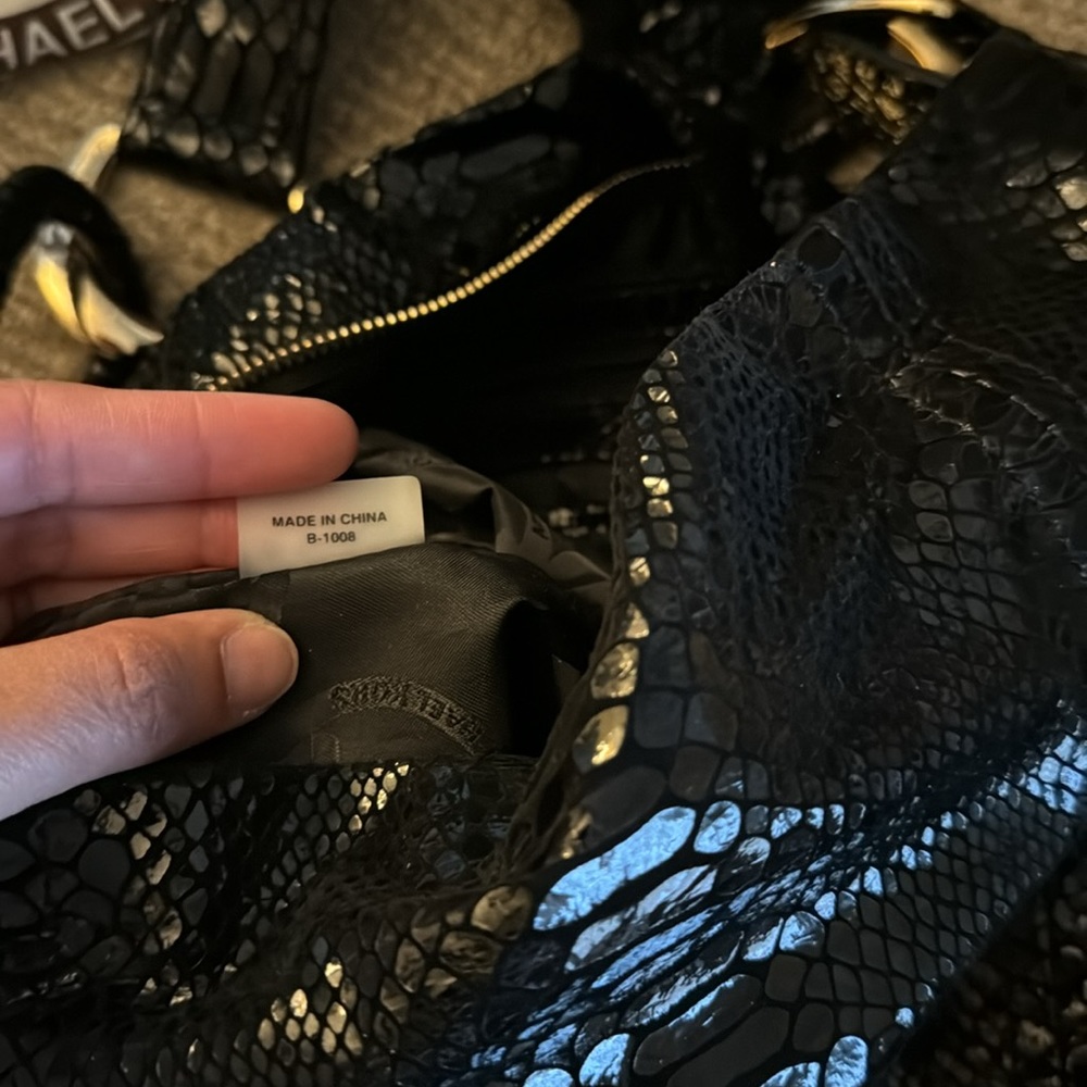 Michael Kors Python Shoulder Bag With Dustbag - image 5